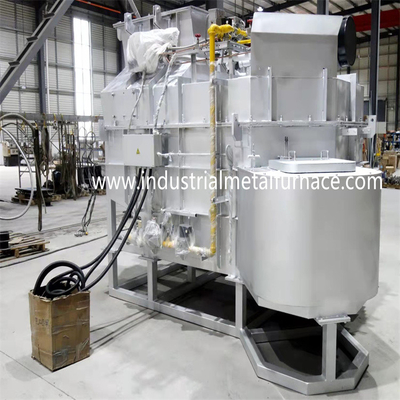 300 alla fornace di alluminio Reverberatory della tenuta del forno di fusione della lega di alluminio 3000kg/H