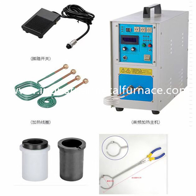 Macchina di fusione dell'oro elettrico industriale di IGBT 6kg 8kg