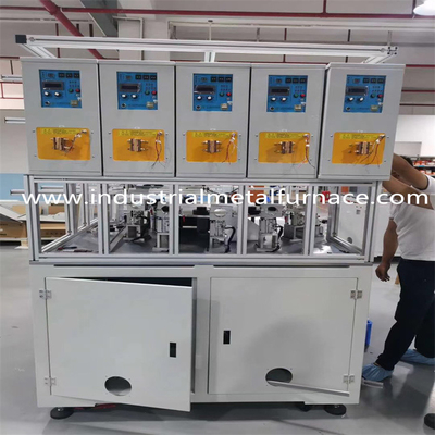 Chilowatt industriale di inclinazione d'argento delle fornaci 15 - 160 della fusione dei metalli di induzione del crogiolo 20KHZ