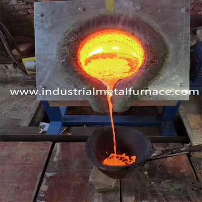 Macchina di fusione del forno di fusione di 25KW 5KG del residuo per media frequenza d'acciaio industriale del ferro