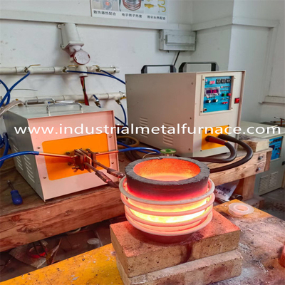 tipo per media frequenza di fusione del forno ad induzione del residuo dell'acciaio di 20Khz 40KG