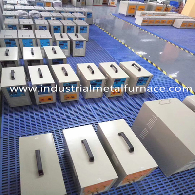 Forno di fusione di rame d'acciaio elettrico di induzione dell'oro di alluminio per media frequenza 70KW