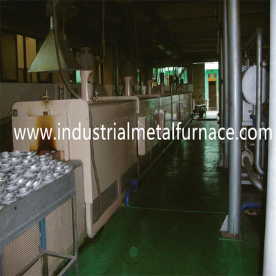 300kg/H al forno di fusione di 800kg/H Mesh Belt Conveyor Aluminum Alloy 600 gradi
