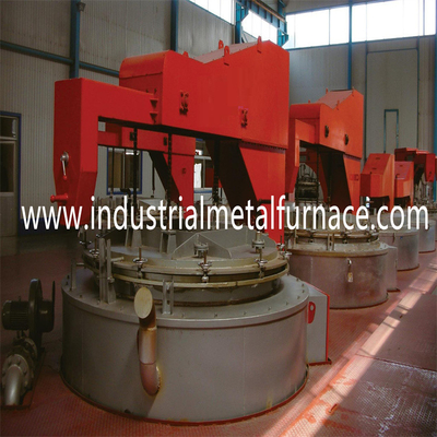Fornace di tempera luminosa Pit Well Spheroidizing For Wires 30000kg/H di trattamento termico