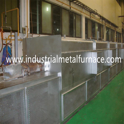 fornace di 500kg/H Mesh Belt Isothermal Roller Hearth che funziona ricottura luminosa