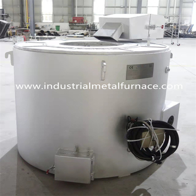 Tipo fisso di 400kg Zamak di induzione della fornace elettrica industriale a gas della fusione dei metalli