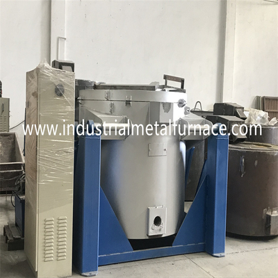 La inclinazione di PID scrive il forno di fusione a macchina del crogiolo a gas per la lega di alluminio 1000kg