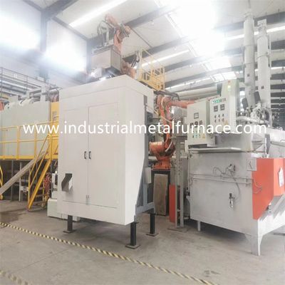 forno di fusione di tenuta di alluminio del gas naturale della fornace 45000kg di 9500mm