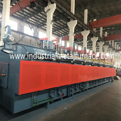 Fase 1000kg/H di Mesh Belt 3 del supporto a rulli della fornace di trattamento termico di resistenza