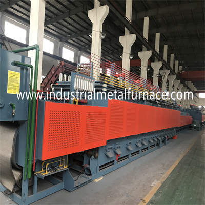 Forno di ricottura elettrico isotermico di Spheroidizing Mesh Belt Furnace Push Rod
