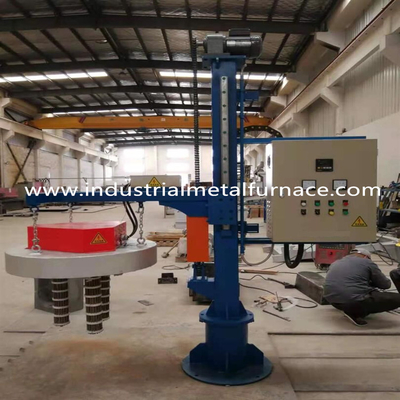 CE verticale elettrico automatico di tenuta di alluminio del preriscaldatore della siviera della fornace di 350kg 18KW