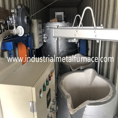 CE verticale elettrico automatico di tenuta di alluminio del preriscaldatore della siviera della fornace di 350kg 18KW