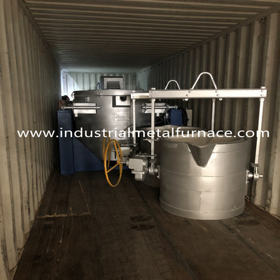 CE verticale elettrico automatico di tenuta di alluminio del preriscaldatore della siviera della fornace di 350kg 18KW