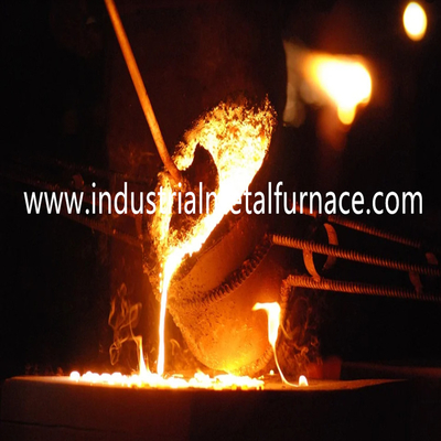 acciaio d'acciaio di fusione di 5T 60Mins Shell Industrial Induction Furnace For che fonde 3000KW