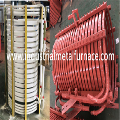 forno di fusione di fusione di alluminio di induzione per media frequenza di induzione del ghisa 200kg