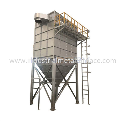 tipo collettore di polveri della borsa di 1200Pa 1.5m/Min Industrial Metal Melting Furnace 2000mm